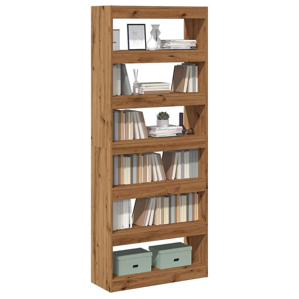 Book Cabinet/Room Divider 80X30X198 Cm Engineered Wood