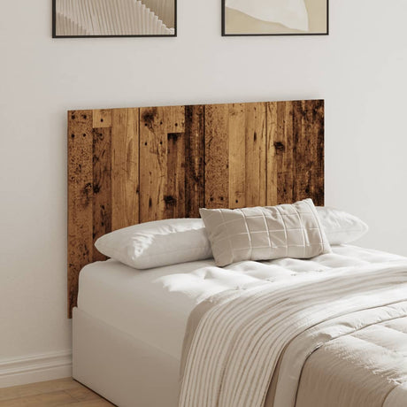 Bed Headboard 120X1.5X80 Cm Engineered Wood