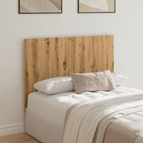 Bed Headboard 120X1.5X80 Cm Engineered Wood