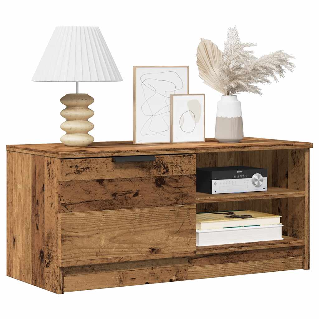 Tv Cabinet 80X35X36.5 Cm Engineered Wood