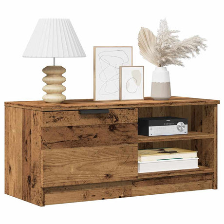 Tv Cabinet 80X35X36.5 Cm Engineered Wood