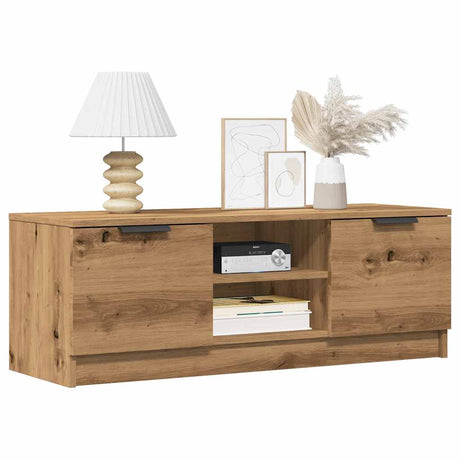 Tv Cabinet 102X35X36.5 Cm Engineered Wood