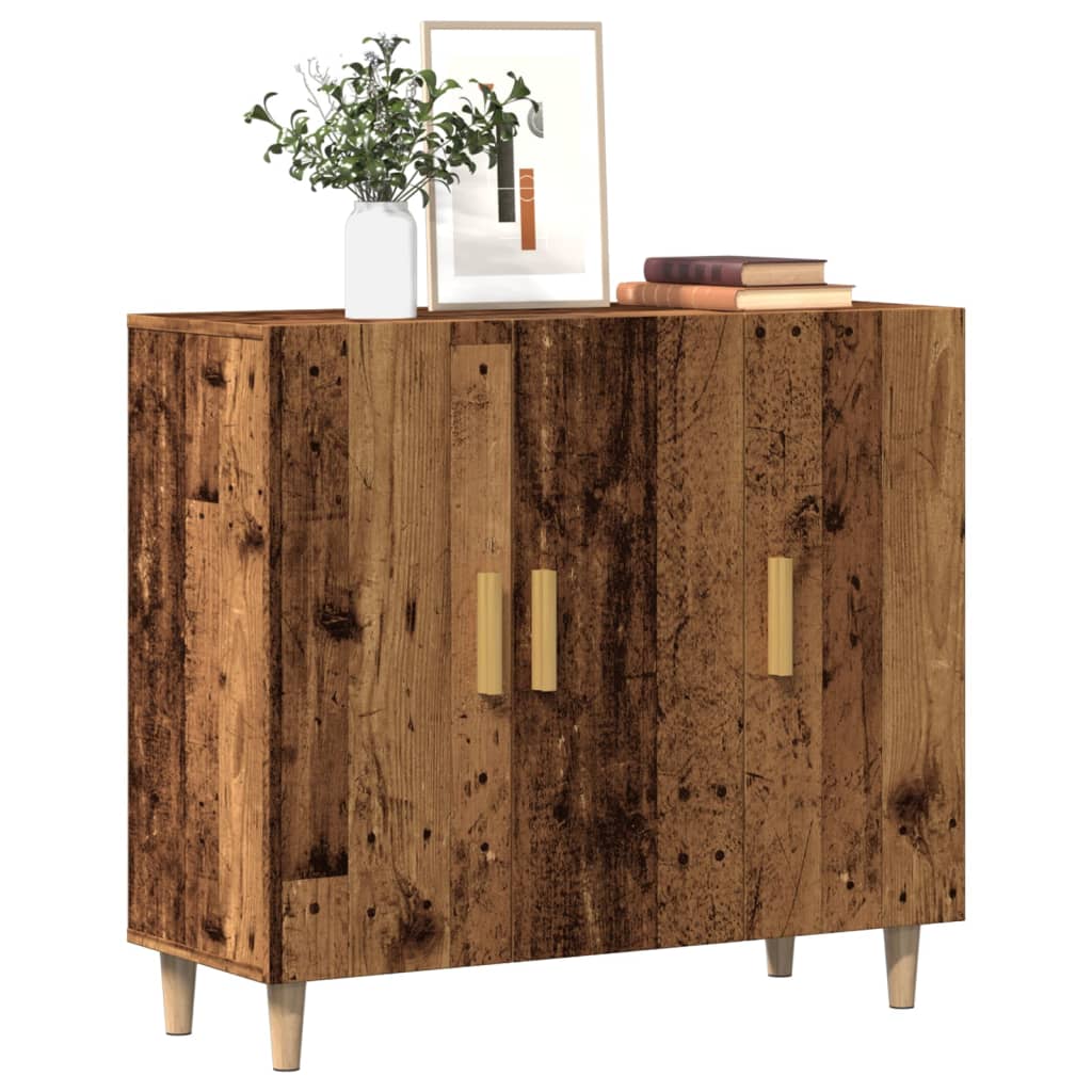 Sideboard 90X34X80 Cm Engineered Wood