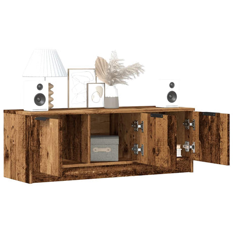 Tv Cabinet 102X35X36.5 Cm Engineered Wood