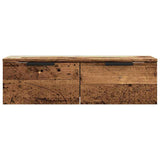 Wall Cabinet Old Wood 68X30X20 Cm Engineered Wood