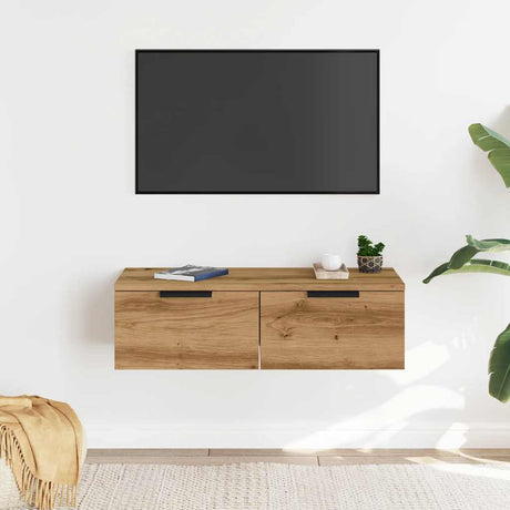 Wall Cabinet Artisan Oak 68X30X20 Cm Engineered Wood