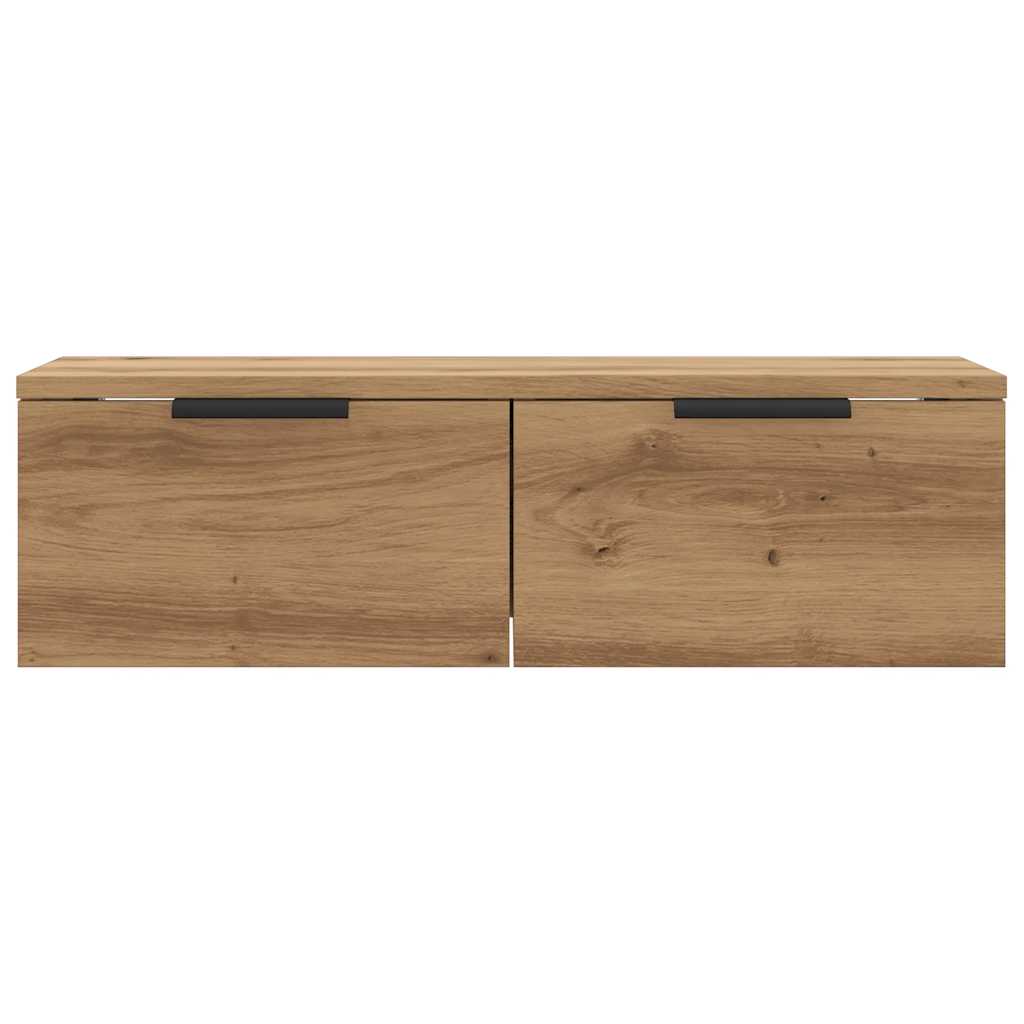 Wall Cabinet Artisan Oak 68X30X20 Cm Engineered Wood