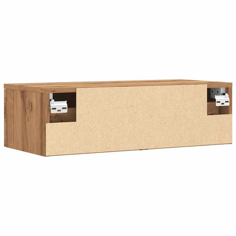 Wall Cabinet Artisan Oak 68X30X20 Cm Engineered Wood