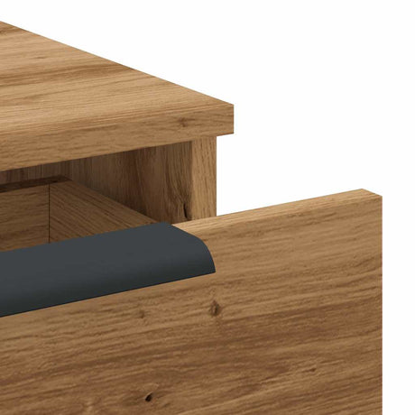 Wall Cabinet Artisan Oak 68X30X20 Cm Engineered Wood