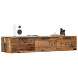 Wall Cabinet 102X30X20 Cm Engineered Wood