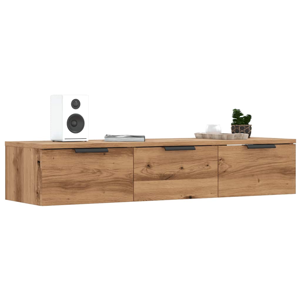 Wall Cabinet 102X30X20 Cm Engineered Wood