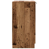 Shoe Cabinet Old Wood 59X35X70 Cm Engineered Wood