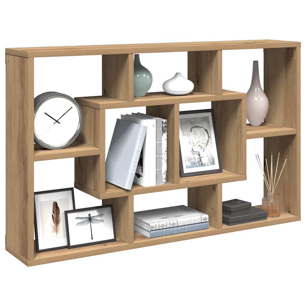 Wall Shelf 85X16X52.5 Cm Engineered Wood
