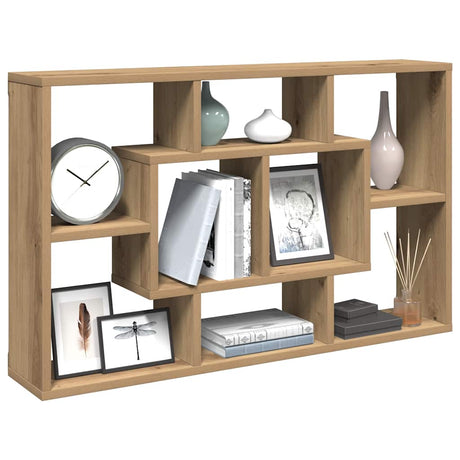 Wall Shelf 85X16X52.5 Cm Engineered Wood