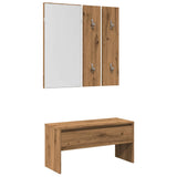 Hallway Furniture Set Engineered Wood