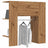 Hallway Cabinet 97.5X37X99 Cm Engineered Wood