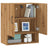 Wall Cabinet 60X31X70 Cm Engineered Wood