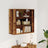 Wall Cabinet 80X33X80 Cm Engineered Wood