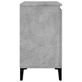 Sink Cabinet Concrete Grey 58X33X60 Cm Engineered Wood