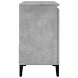 Sink Cabinet Concrete Grey 65X33X60 Cm Engineered Wood