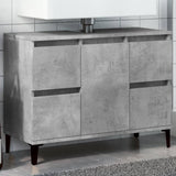 Sink Cabinet 80X33X60 Cm Engineered Wood