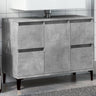 Sink Cabinet 80X33X60 Cm Engineered Wood