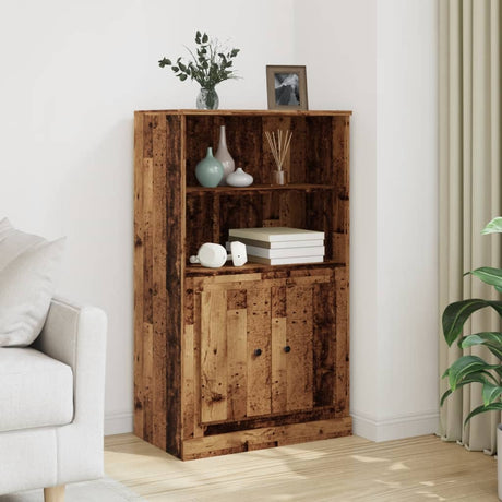 Highboard 60X35.5X103.5 Cm Engineered Wood