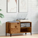 Record Cabinet Old Wood 84.5X38X48 Cm Engineered Wood