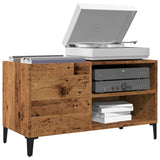 Record Cabinet Old Wood 84.5X38X48 Cm Engineered Wood