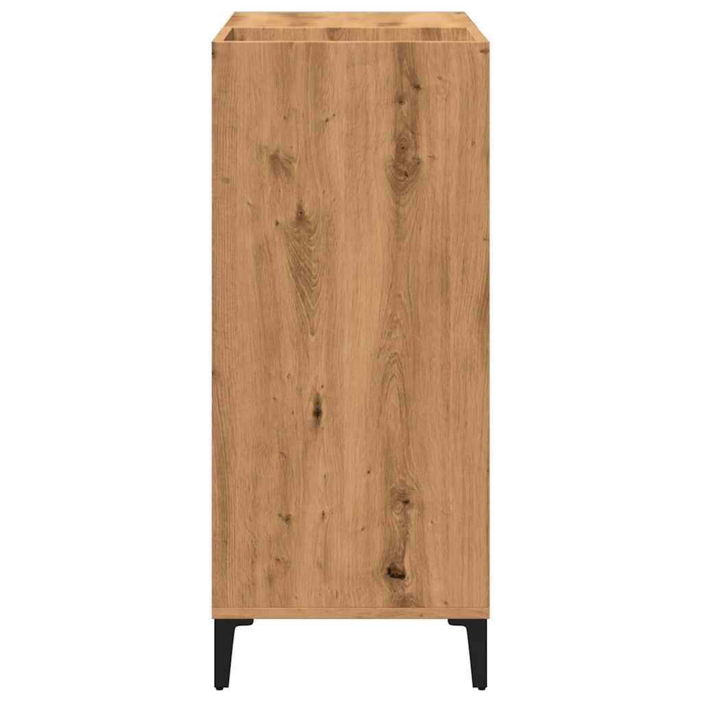 Record Cabinet Artisan Oak 84.5X38X89 Cm Engineered Wood