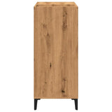 Record Cabinet Artisan Oak 84.5X38X89 Cm Engineered Wood
