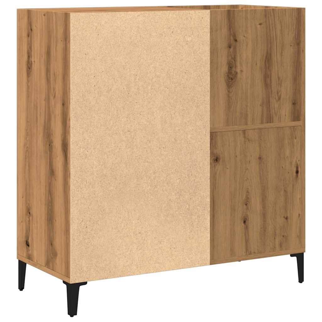 Record Cabinet Artisan Oak 84.5X38X89 Cm Engineered Wood