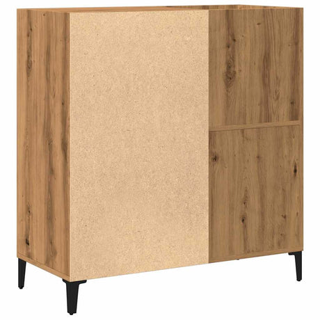 Record Cabinet Artisan Oak 84.5X38X89 Cm Engineered Wood