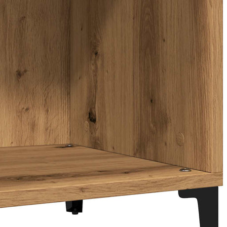 Record Cabinet Artisan Oak 84.5X38X89 Cm Engineered Wood