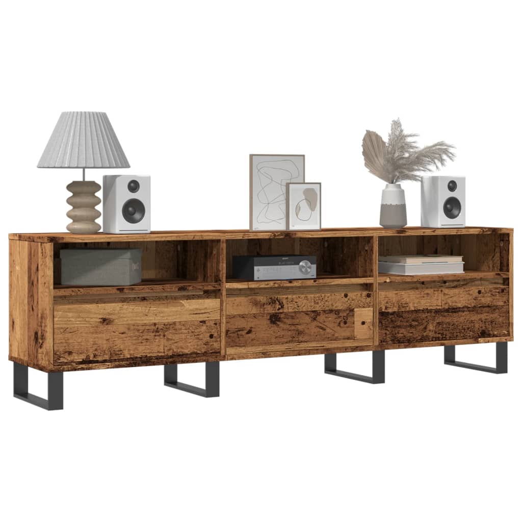 Tv Cabinet 150X30X44.5 Cm Engineered Wood
