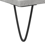 Bathroom Cabinet Concrete Grey 30x30x190 cm Engineered Wood