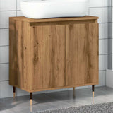 Bathroom Cabinet 58X33X60 Cm Engineered Wood