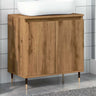 Bathroom Cabinet 58X33X60 Cm Engineered Wood