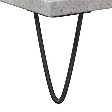 Bathroom Cabinet Concrete Grey 58X33X60 Cm Engineered Wood