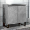 Bathroom Cabinet 58X33X60 Cm Engineered Wood