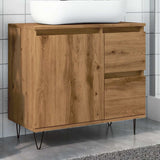 Bathroom Cabinet 65X33X60 Cm Engineered Wood