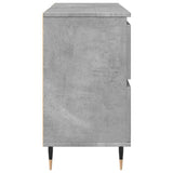 Bathroom Cabinet Concrete Grey 80X33X60 Cm Engineered Wood