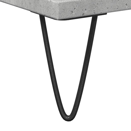 Bathroom Cabinet Concrete Grey 80X33X60 Cm Engineered Wood