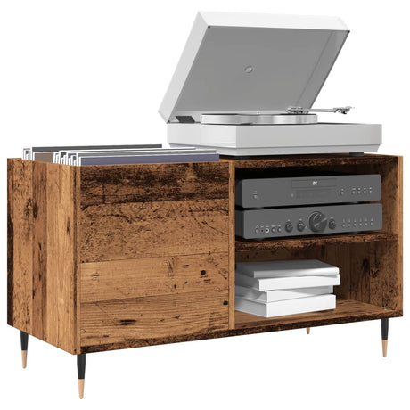 Record Cabinet 85X38X48 Cm Engineered Wood