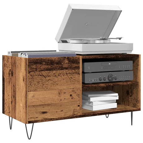 Record Cabinet 85X38X48 Cm Engineered Wood