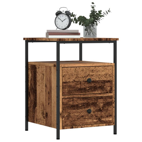 Bedside Cabinet 44X45X60 Cm Engineered Wood
