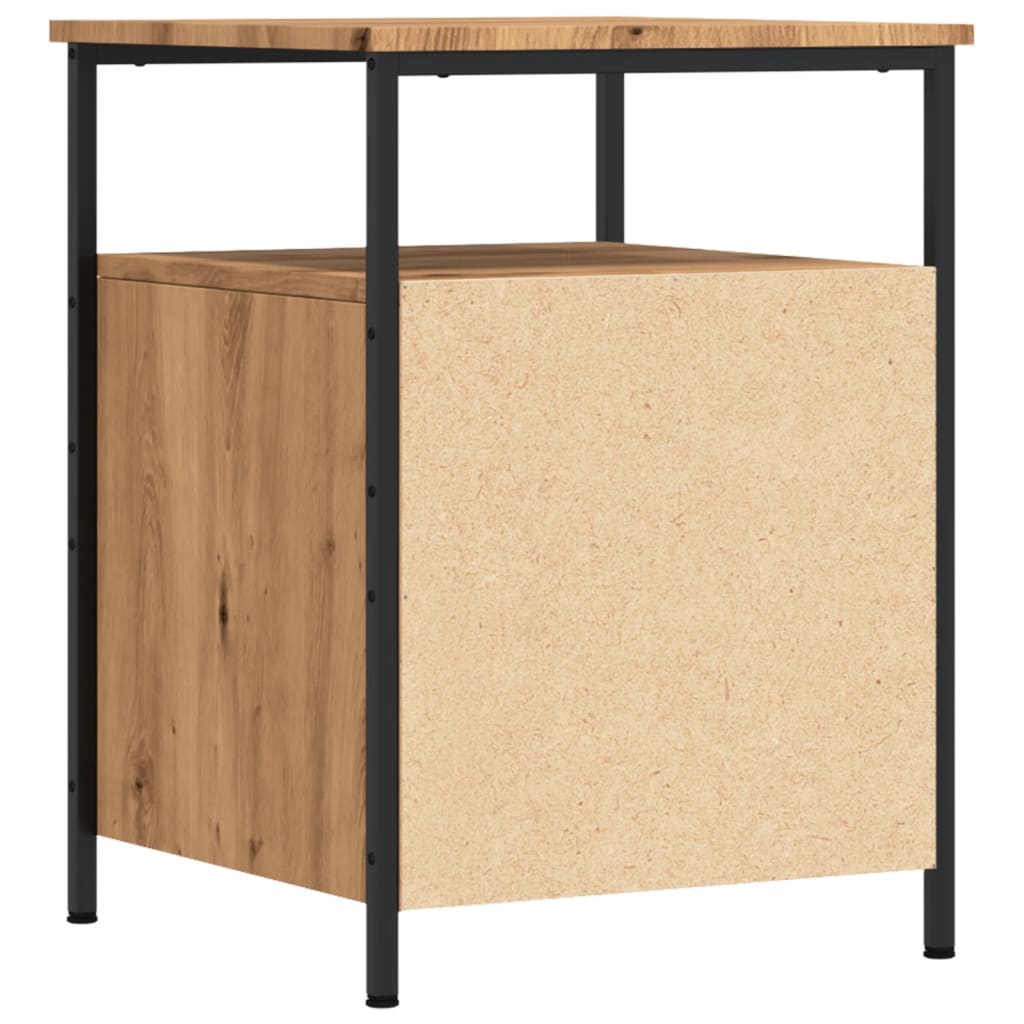 Bedside Cabinet Artisan Oak 44x45x60 cm Engineered Wood