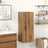 Wall Mounted Cabinet 34.5X34X90 Cm