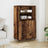 Highboard 60X36X110 Cm Engineered Wood