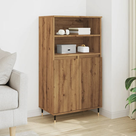 Highboard 60X36X110 Cm Engineered Wood